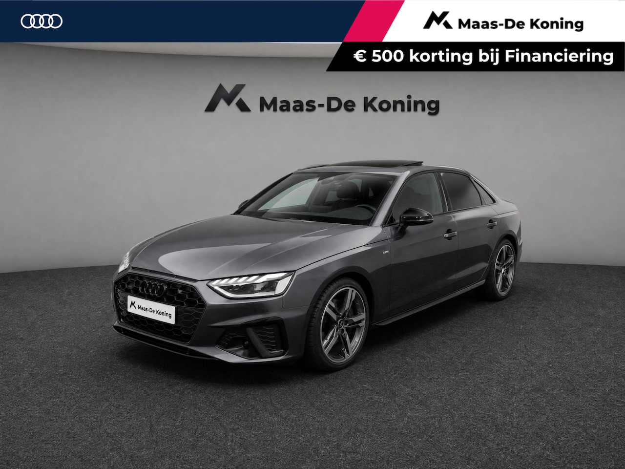 Audi A4 Limousine - 35 TFSI 150pk S-Tronic S Edition Competition · Panoramadak · Camera · Apple/Android Car Pl - AutoWereld.nl