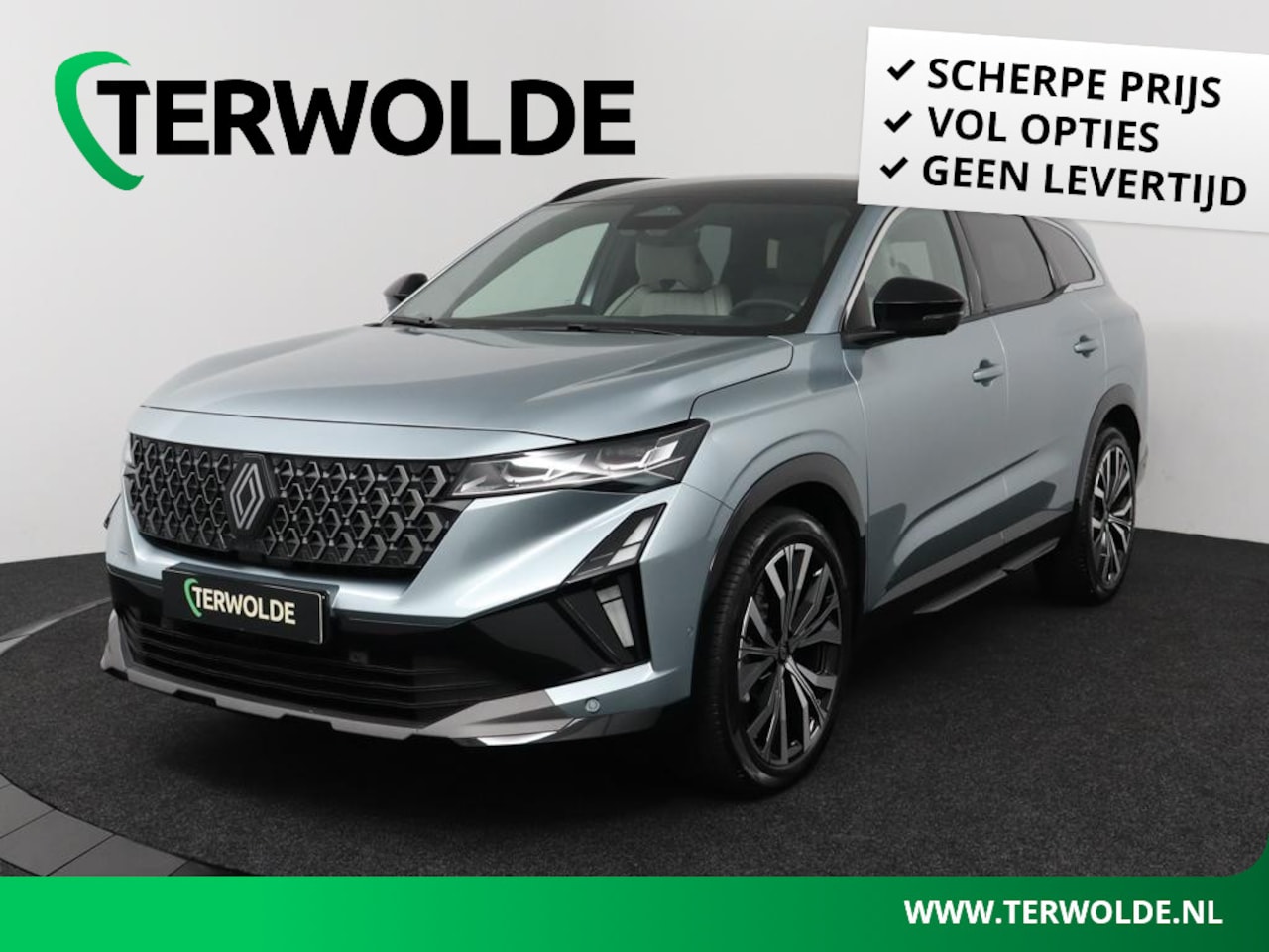 Renault Espace - iconic full hybrid E-Tech 200 - 5 zitplaatsen | Panoramadak | Harman Kardon | Matrix Led | - AutoWereld.nl