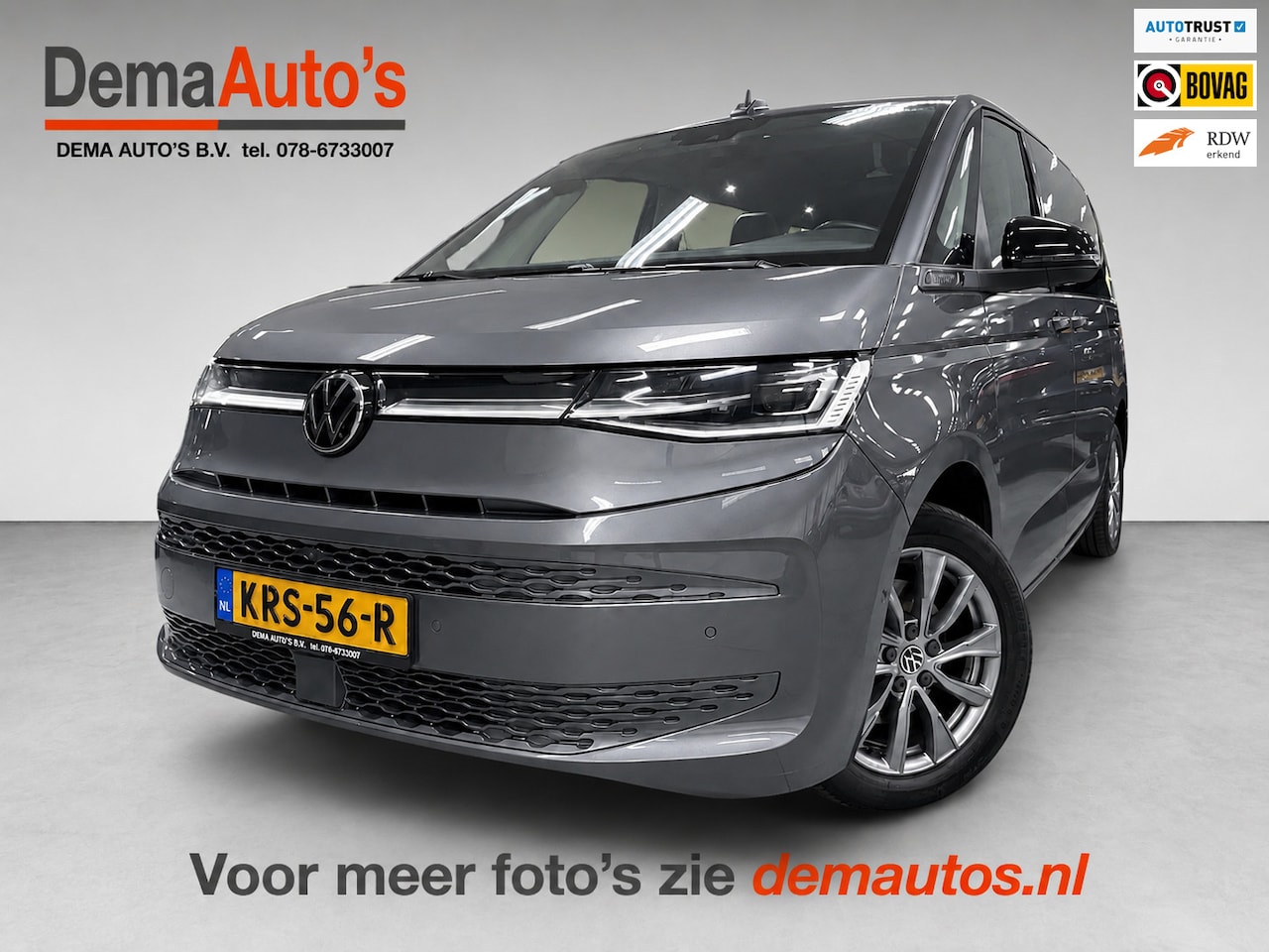 Volkswagen Multivan - 1.4 eHybrid ENERGETIC NAVI/CARPLAY/DAB/ADAPT-CRUISE/TREKH/LED/ECC/PDC/// - AutoWereld.nl