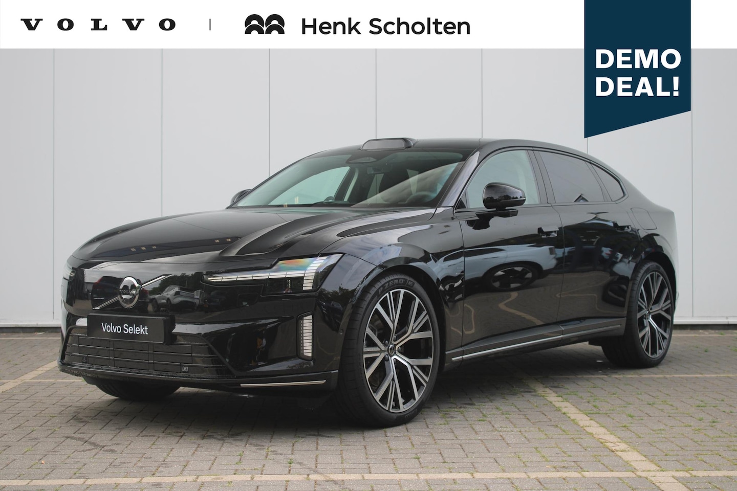 Volvo ES90 - Single Motor Extended Range Ultra 92 kWh | 22" 5-Y Spaaks Glossy Black Diamond Cut velgen - AutoWereld.nl