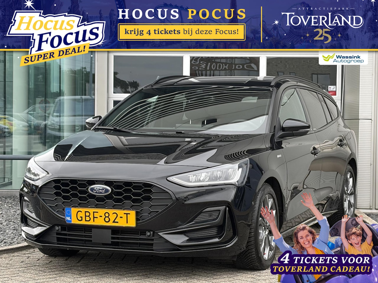 Ford Focus Wagon - 1.0 EcoBoost Hybrid ST Line I Navigatie I Airco I - AutoWereld.nl