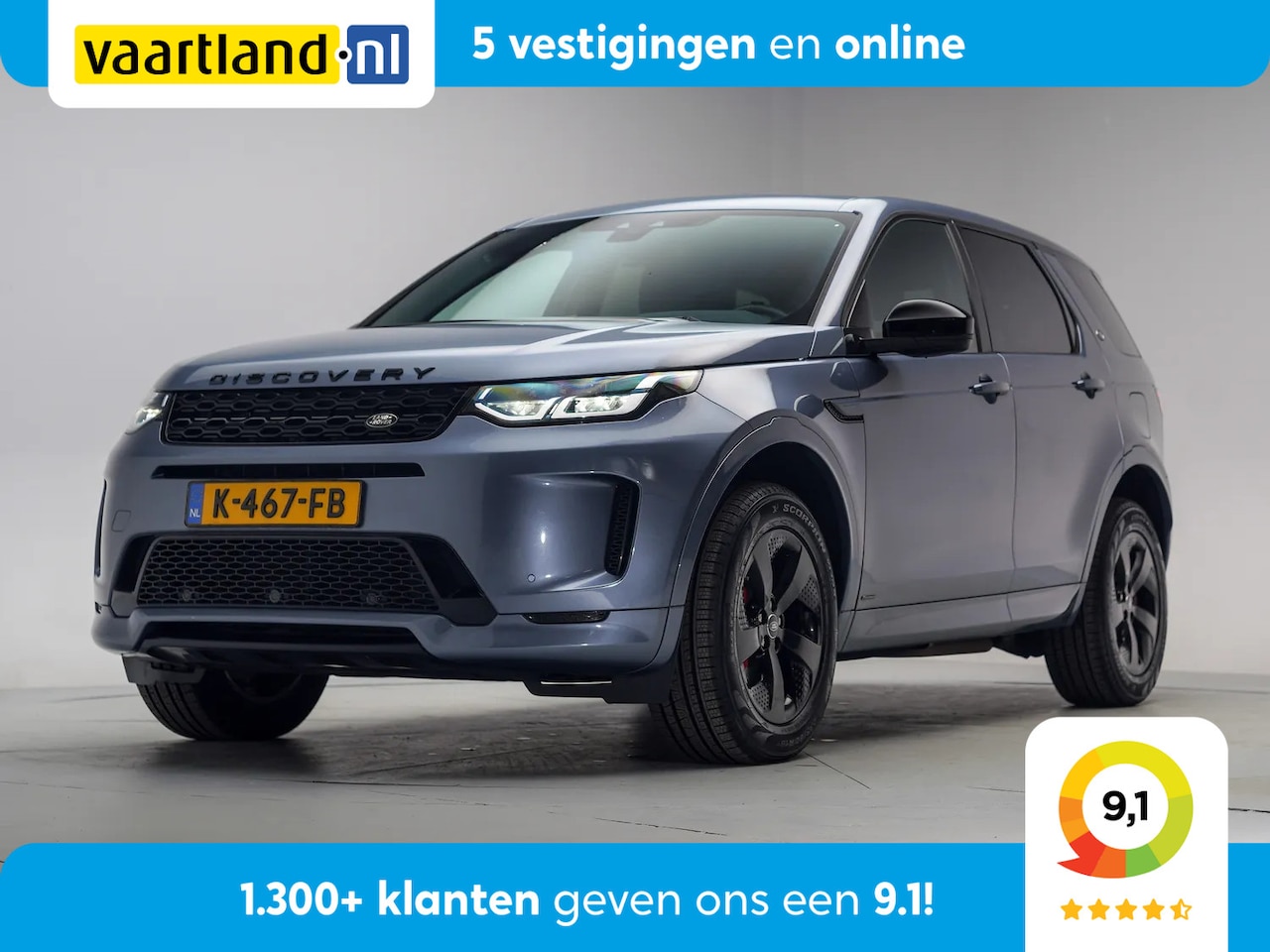 Land Rover Discovery Sport - P300e AWD PHEV R-Dynamic [ LED Apple/Android Camera Clima ] - AutoWereld.nl