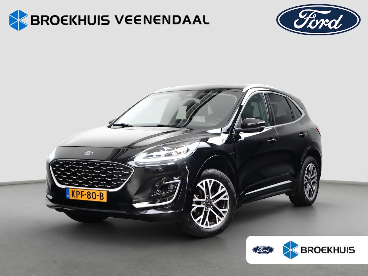 Ford Kuga - 2.5 PHEV Vignale | SOH 96% | Pano | Trekhaak | Adap. Cruise | Carplay | Leder - AutoWereld.nl