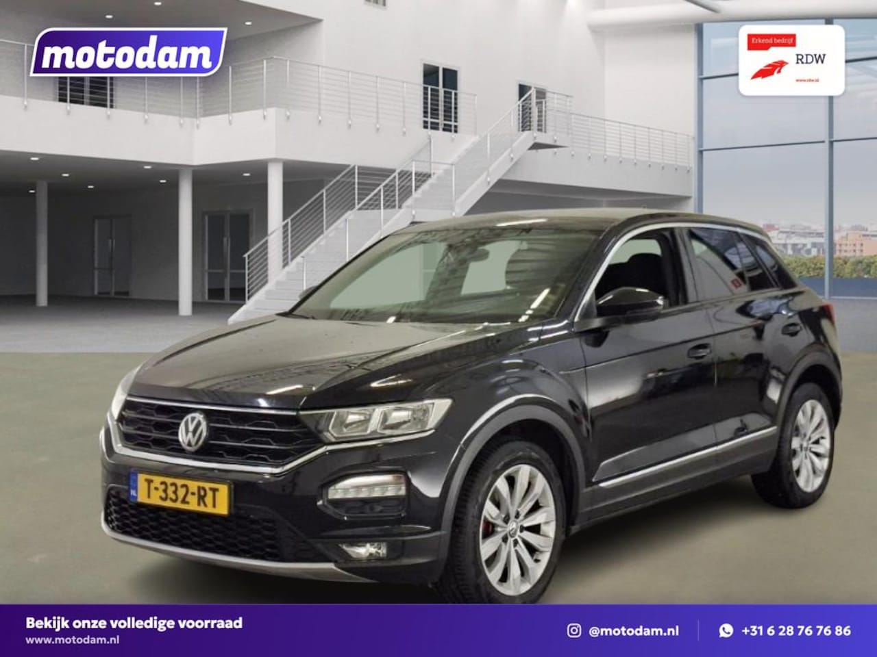 Volkswagen T-Roc - 1.5 TSI Sport Business / R-Line / DSG-7 / CARPLAY / PDC / Adaptive Cruisecontrol - AutoWereld.nl