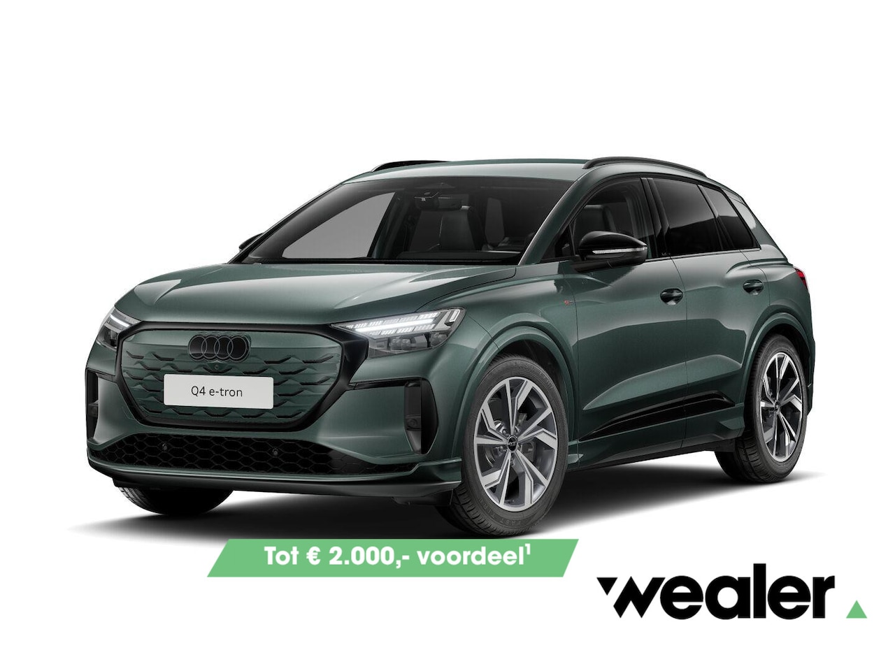 Audi Q4 e-tron - S edition e-tron 45 82 kWh 210 kW / 286 PK SUV Ele - AutoWereld.nl