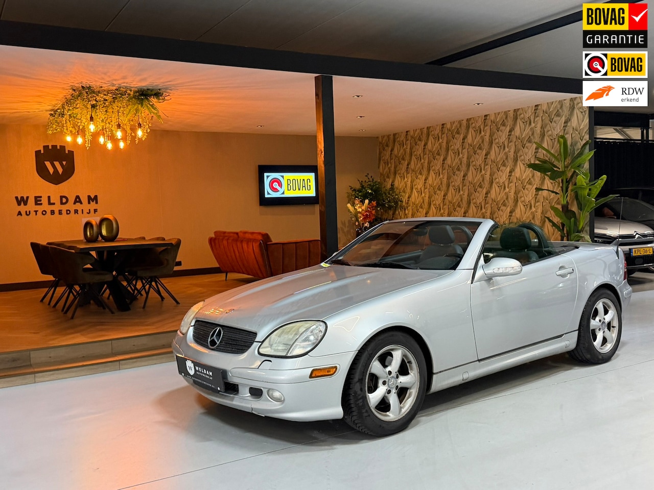 Mercedes-Benz SLK-klasse - 320 Airco Cabriolet Leder Memory Xenon Apk - AutoWereld.nl