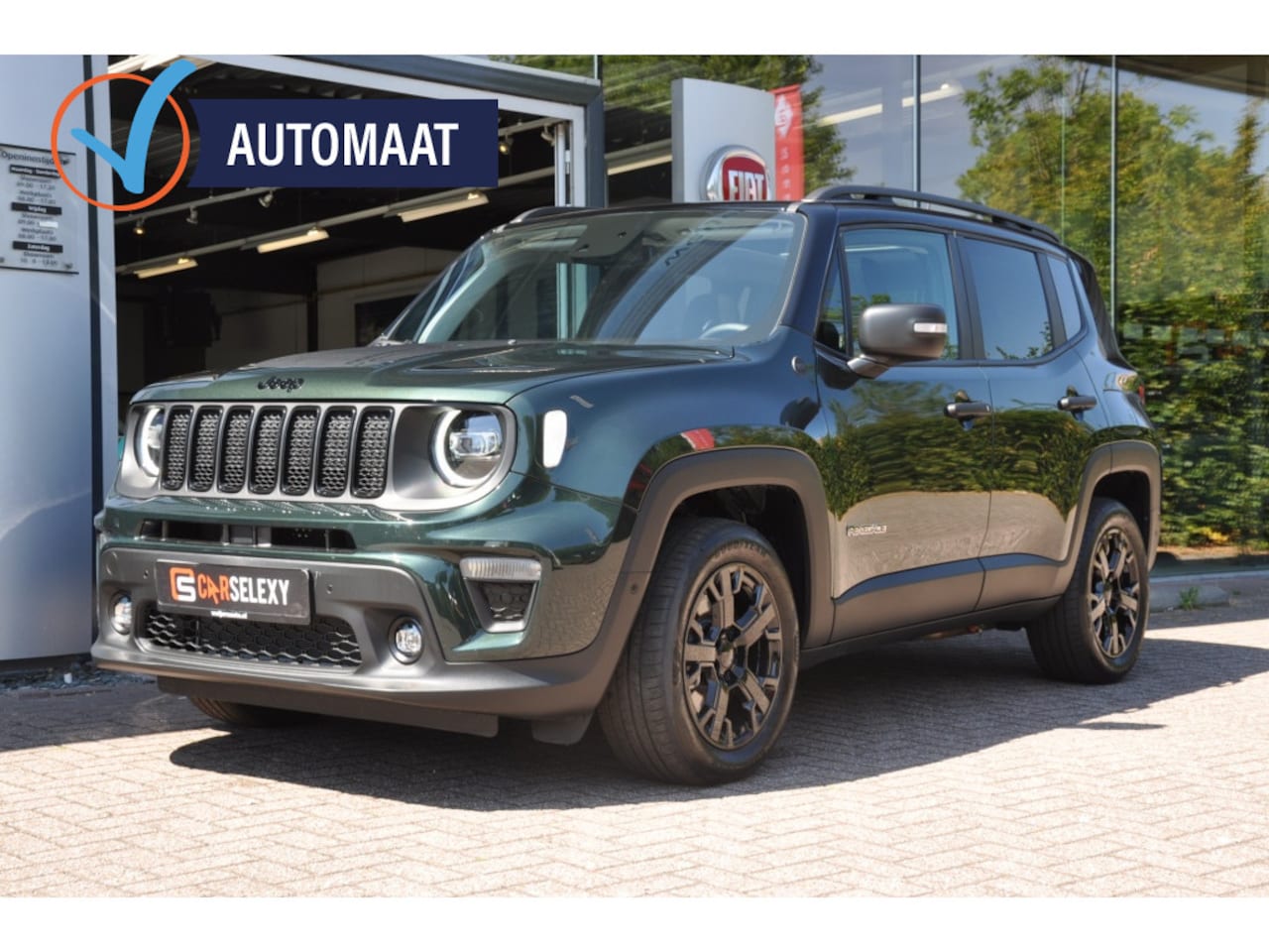 Jeep Renegade - 4xe 240 Hyb. 80An. Panodak Zeer lage km stand - AutoWereld.nl