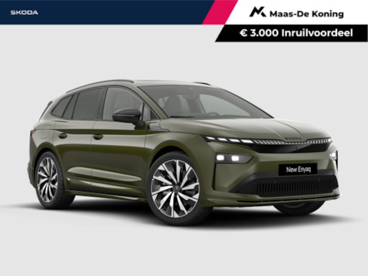 Skoda Enyaq iV - 85 Sportline | Panorama dak | Trekhaak wegklapbaar | Business Advanced Pakket | 3.000,- in - AutoWereld.nl