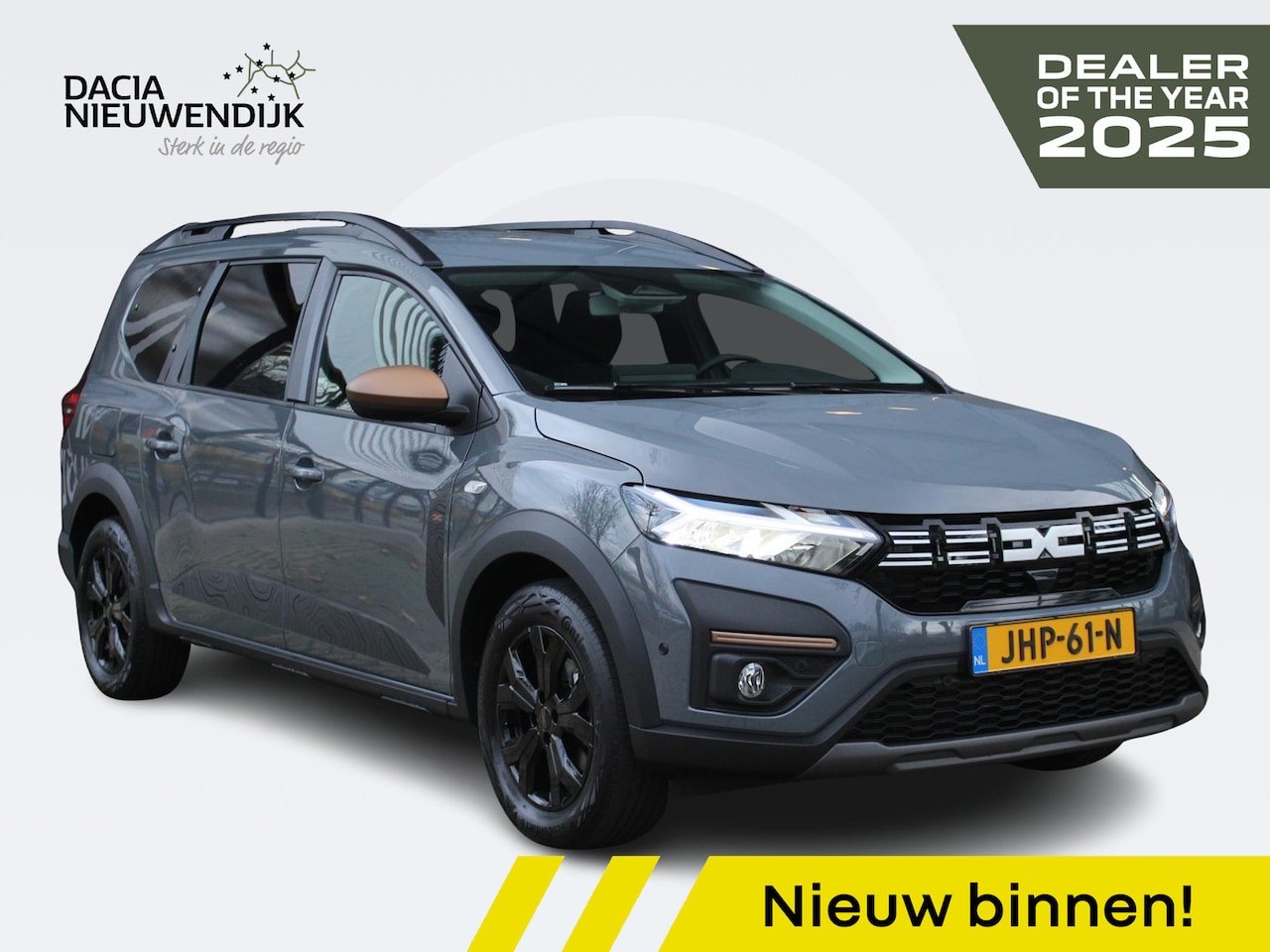 Dacia Jogger - 1.6 Hybrid 140 Extreme 7p. AUTOMAAT / 19.000KM! / CAMERA / CRUISE / NAVI / CLIMATE / KEYLE - AutoWereld.nl