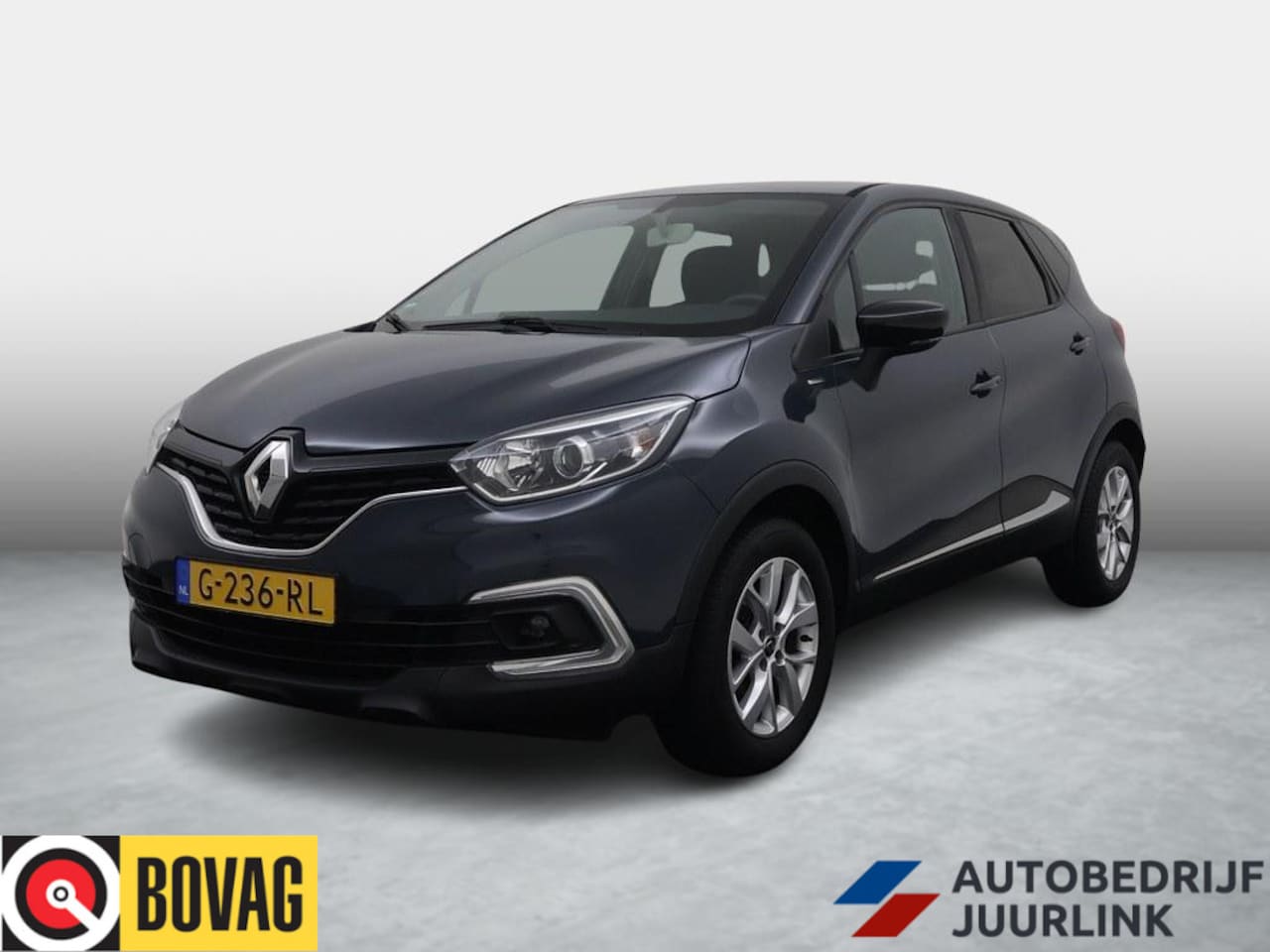 Renault Captur - 0.9 TCe Limited Nav/Airco/Cruise/Lmv/CarPlay - AutoWereld.nl