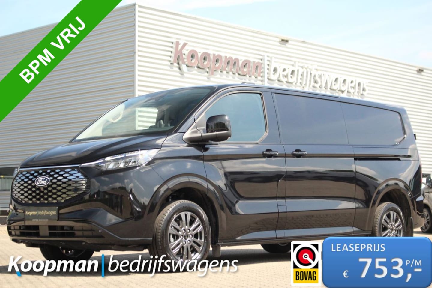 Ford Transit Custom - E-Transit 340 L2H1 Limited | 71 kWh | 160kW/218pk | L+R Schuifdeur | Driver Assist | 360gr - AutoWereld.nl