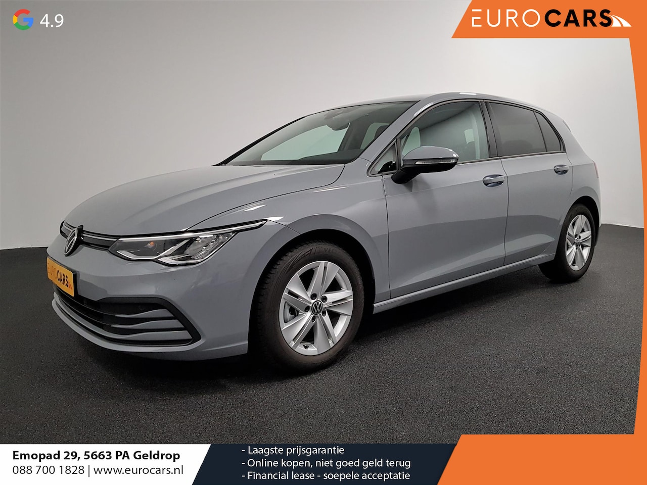 Volkswagen Golf - 1.5 150pk eTSI Life DSG Navigatie Climate control Parkeer sensoren Stoelverwarming DAB Led - AutoWereld.nl