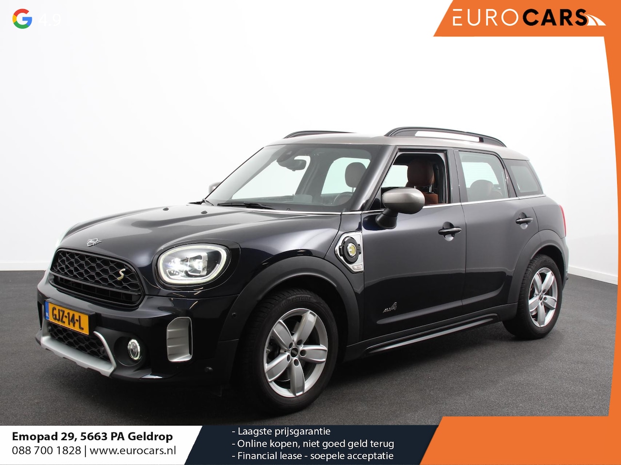 MINI Countryman - 1.5 Cooper S E PHEV ALL4 Chili Automaat Climate control Adaptieve cruise control HUD Licht - AutoWereld.nl