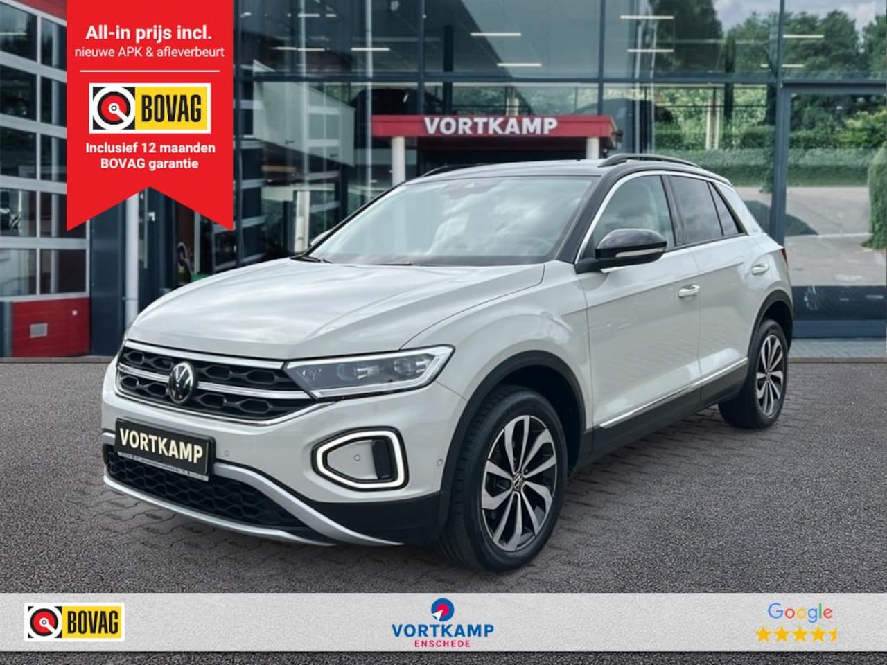Volkswagen T-Roc - 1.0 TSI STYLE CAMERA/DIG-DASH/ACC/STOELVERW/CARPLAY - AutoWereld.nl