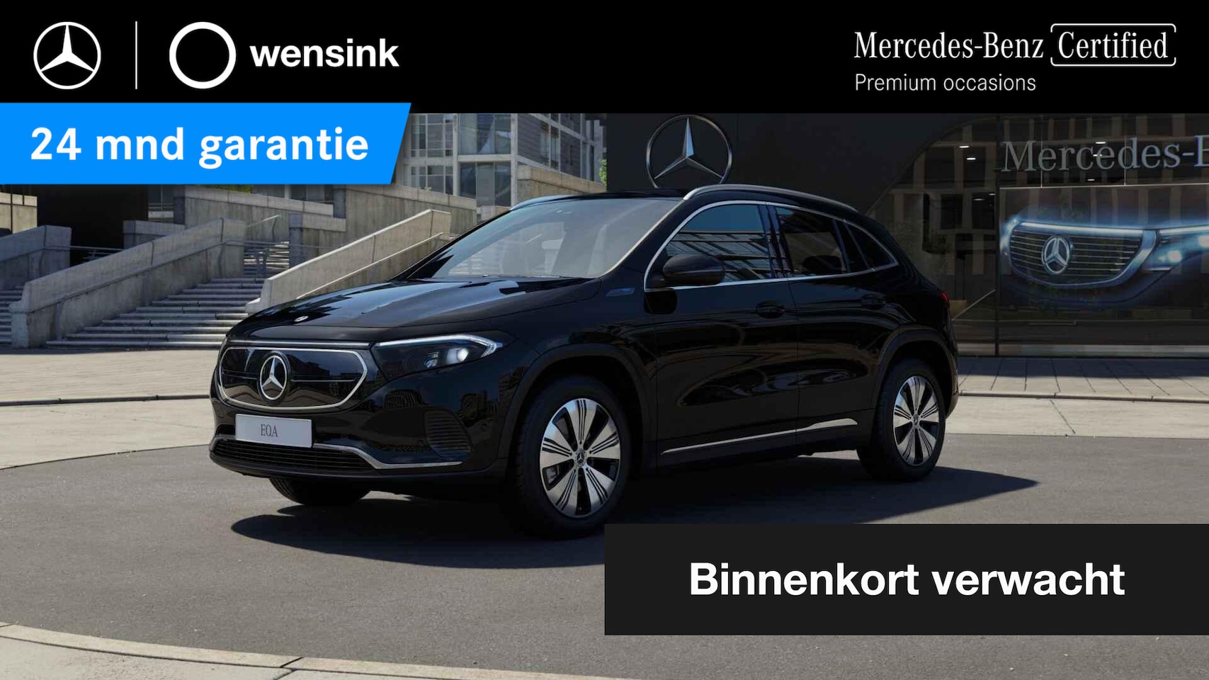 Mercedes-Benz EQA - 300 4MATIC Business Solution Luxury 67 kWh | Stoelverwarming | Parktronic | Achteruitrijca - AutoWereld.nl