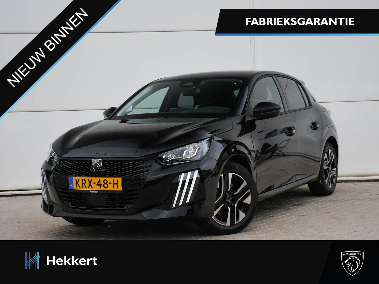Peugeot 208 - Allure 1.2 Hybrid 110pk Automaat DODE HOEK | 16''LM | 360° CAM. | CRUISE.C | NAVI | DAB - AutoWereld.nl