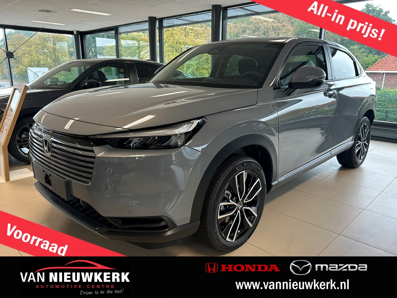 Honda HR-V - 1.5 e:HEV i-MMD 131pk Automaat Advance Voorraad | Navi & Carplay | Adaptieve Cruise | Blin - AutoWereld.nl
