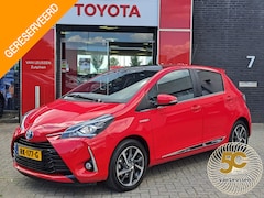 Toyota Yaris - 1.5 Hybrid Premium PANORAMADAK HALF LEDER CAMERA CRUISE CLIMA