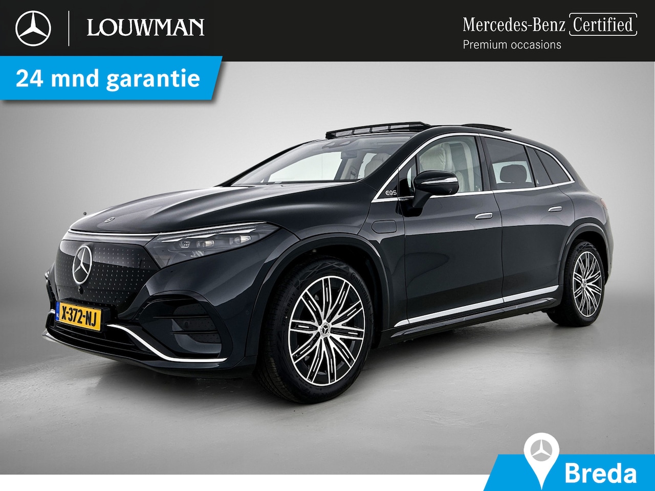 Mercedes-Benz EQS SUV - 450+ AMG Premium plus 108 kWh AMG Line | Panorama Schuif-Kanteldak | Achterasbesturing | D - AutoWereld.nl