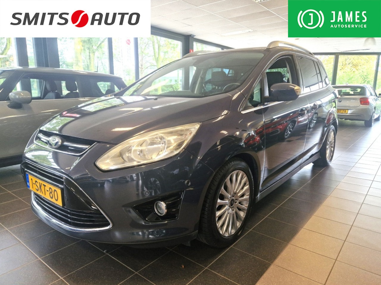 Ford Grand C-Max - 1.0 Titanium | Keurige staat | Nieuwe Distributie | Trekhaak - AutoWereld.nl