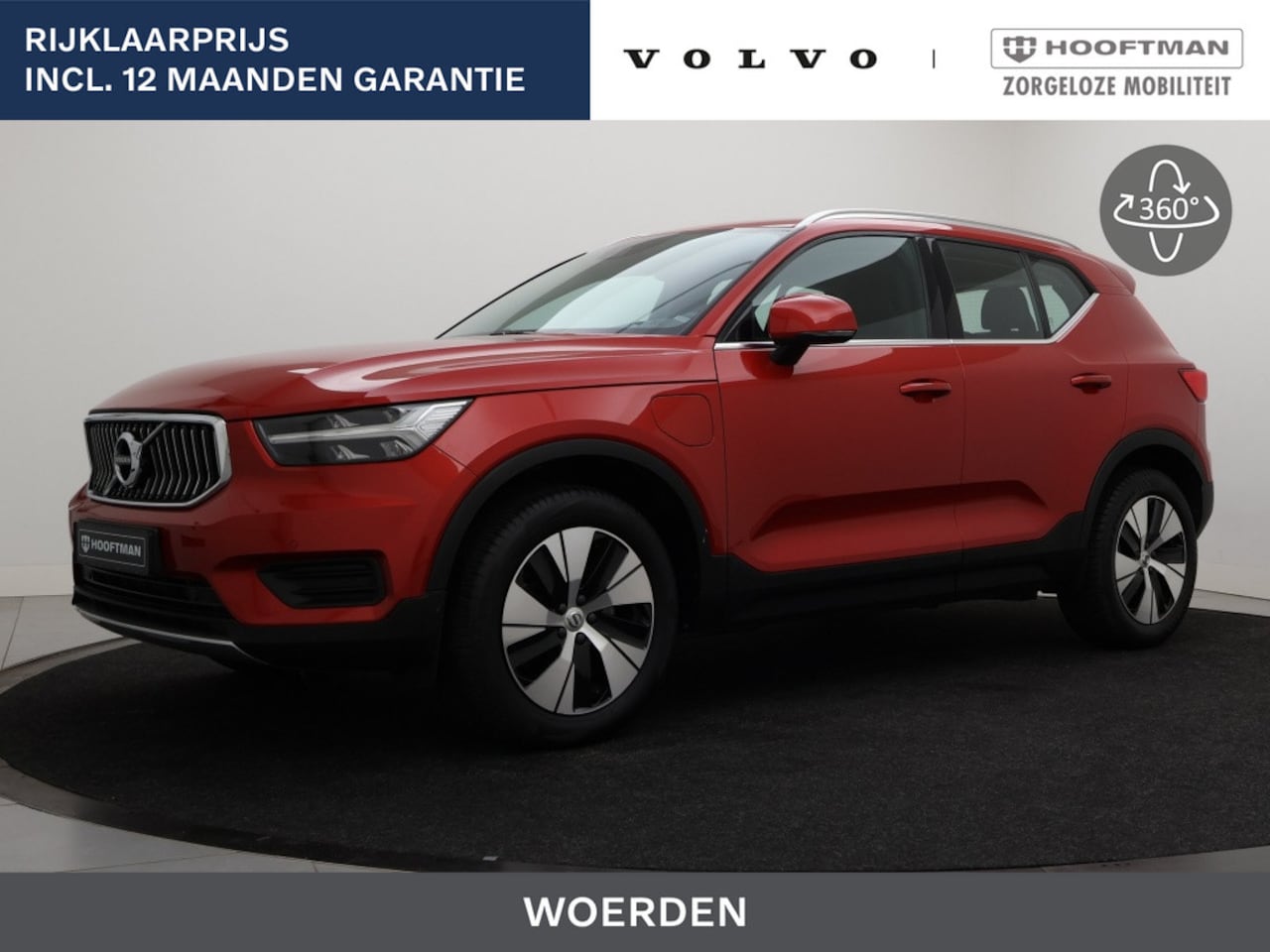 Volvo XC40 - T4 PLUG-IN HYBRID MOMENTUM+ LEDER STOELVERWARMING PARK ASSIST - AutoWereld.nl