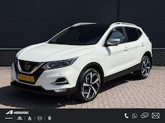 Nissan Qashqai - 1.3 DIG-T Tekna + / Onderhouden / Panorama / Elektrische Stoelen met Geheugen / 360º Camer