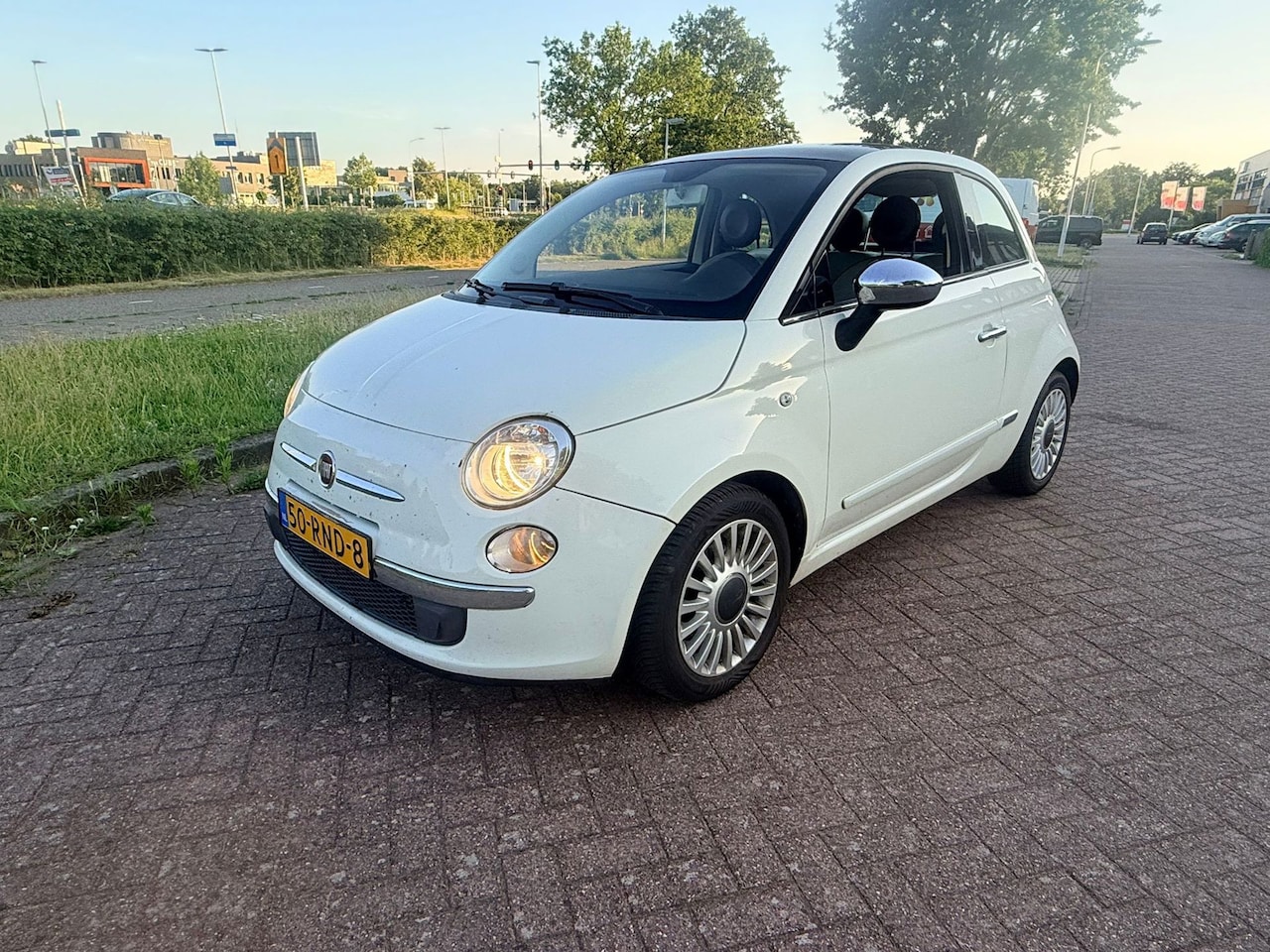 Fiat 500 - 0.9 TwinAir Lounge-apk- panoramadak-AIRCO - AutoWereld.nl