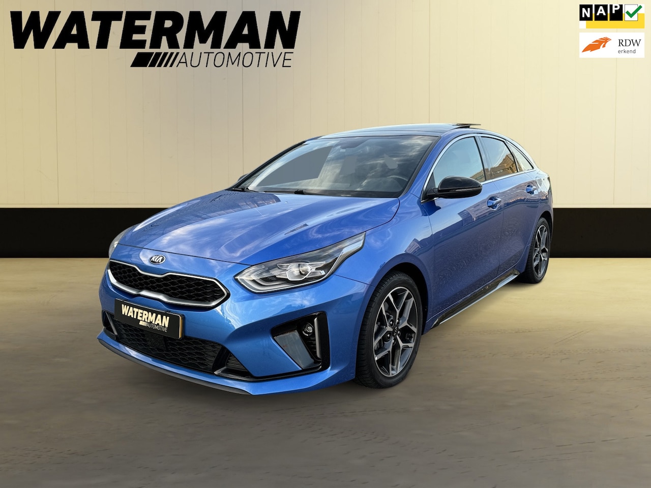 Kia Pro cee'd - 1.0 T-GDI GT-PlusLine PANO/VIRTUEEL/CAMERA/JBL/TREKHAAK/CLIMATE-CONTROL/STUUR-STOELVERWARM - AutoWereld.nl