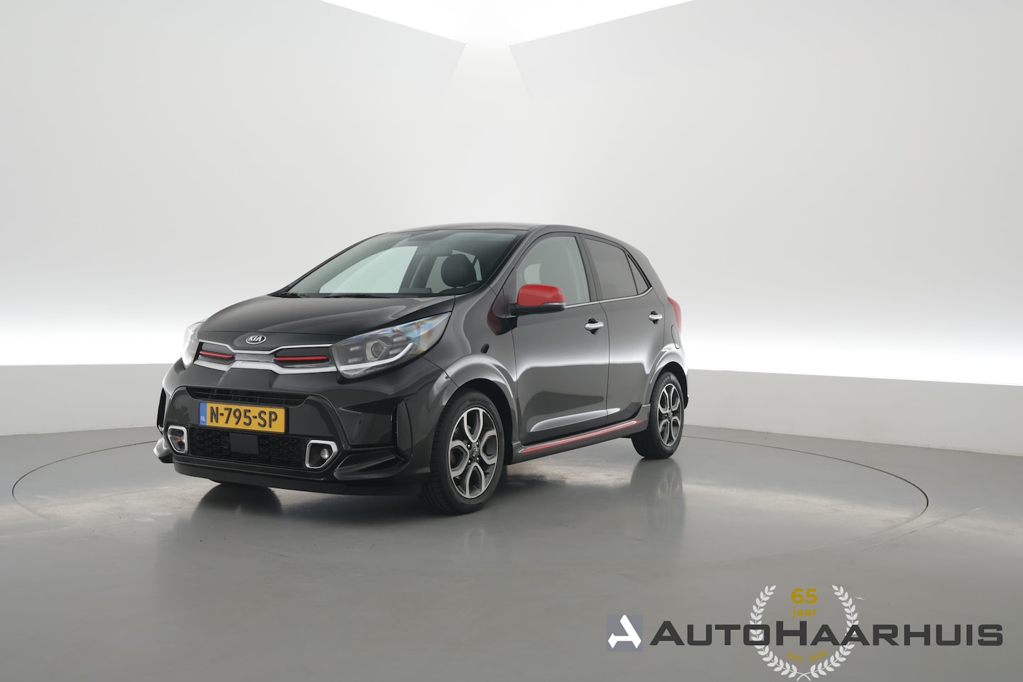 Kia Picanto - 1.0 DPi GT-Line | Rijklaar! | Cruise | Camera | Leder | NAV+App.Connect | Climate | LED | - AutoWereld.nl