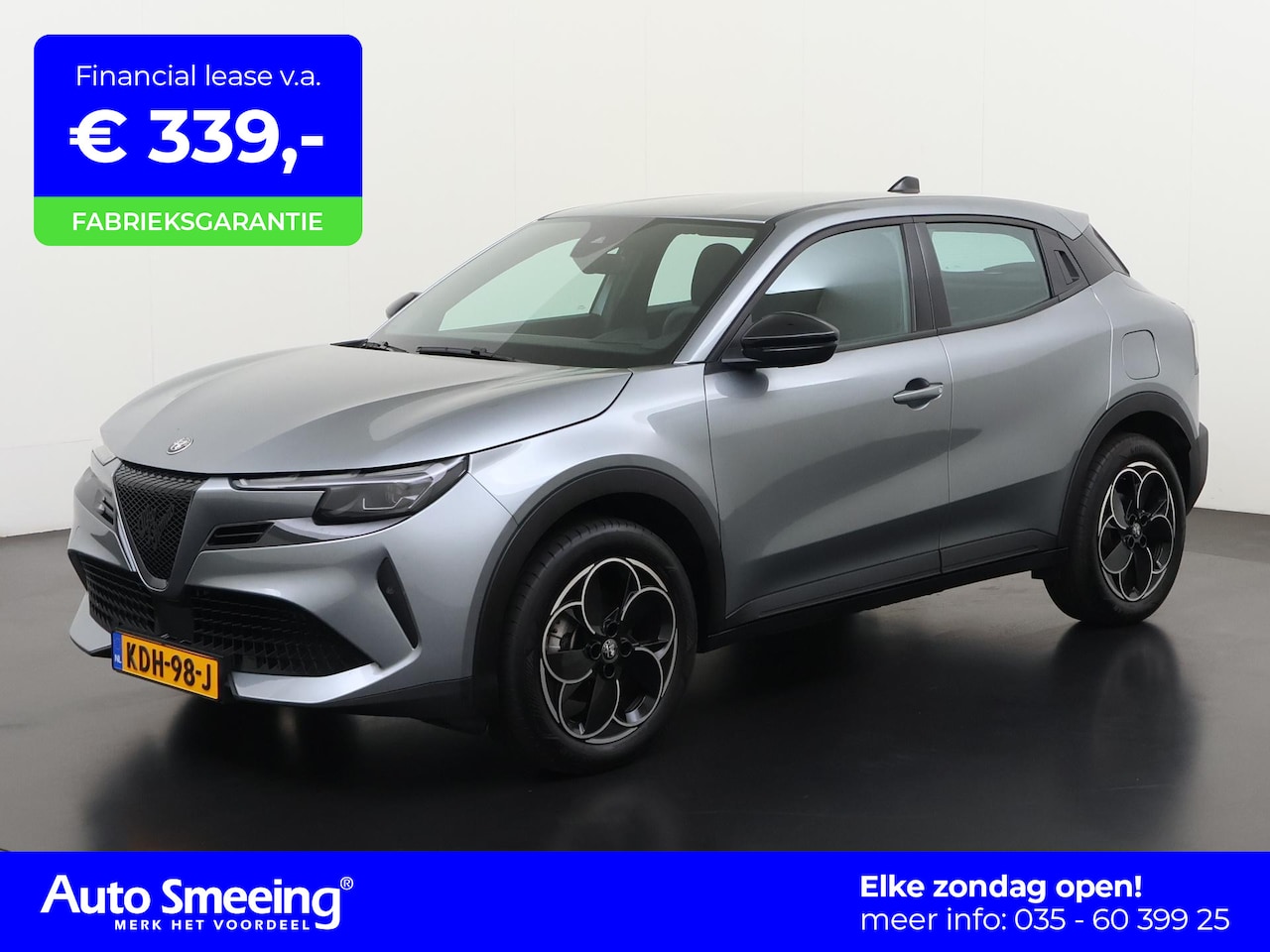 Alfa Romeo Junior - Elettrica 54 kWh | 1 Fase | Carplay | Zondag Open! - AutoWereld.nl