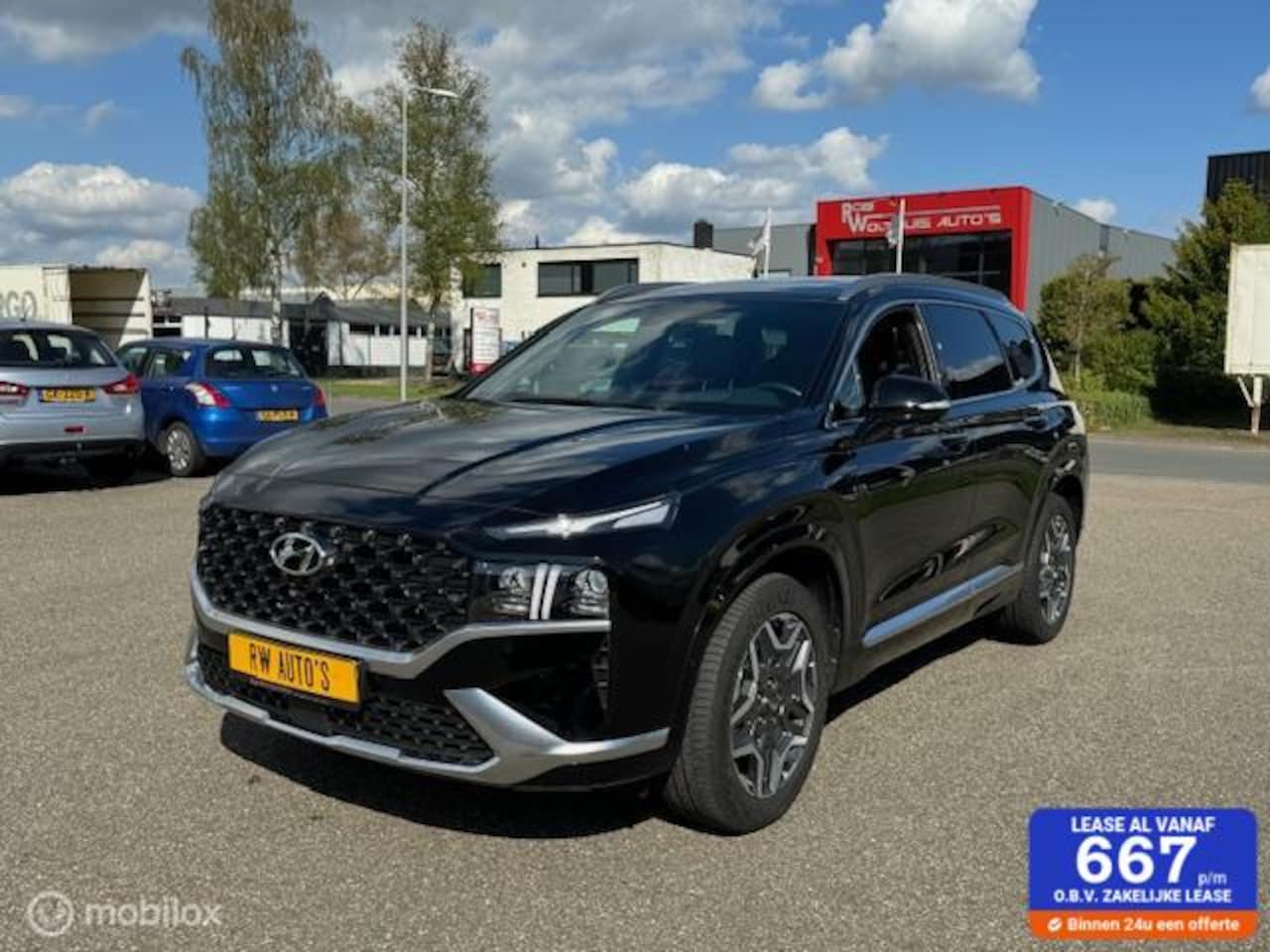 Hyundai Santa Fe - 1.6 T-GDI HEV Premium Plus Sky 1.6 T-GDI HEV Premium Plus Sky - AutoWereld.nl