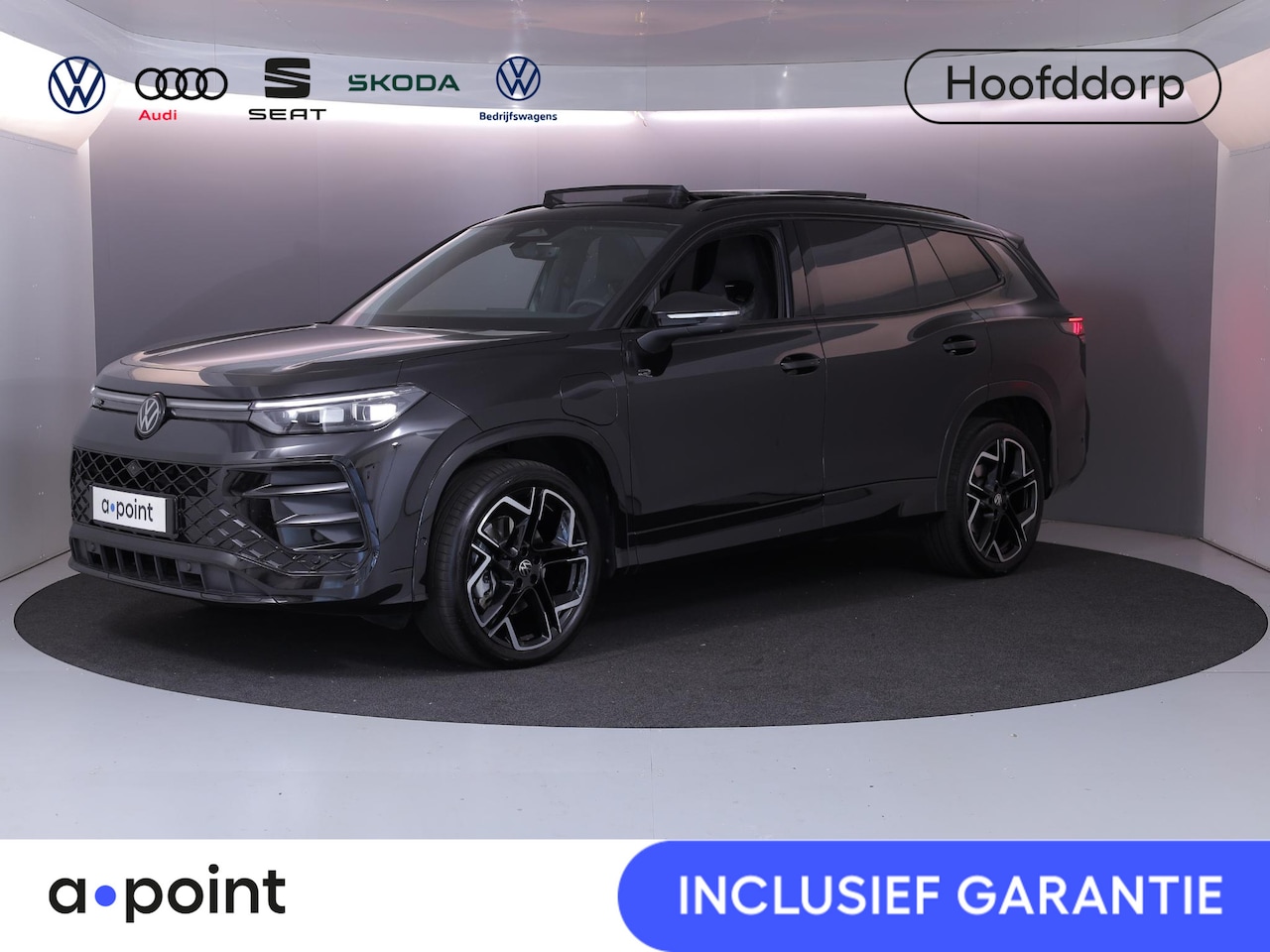 Volkswagen Tayron - 1.5 eHybrid R-Line Edition 204 pk Automaat (DSG) | Verlengde garantie | Navigatie | Panora - AutoWereld.nl
