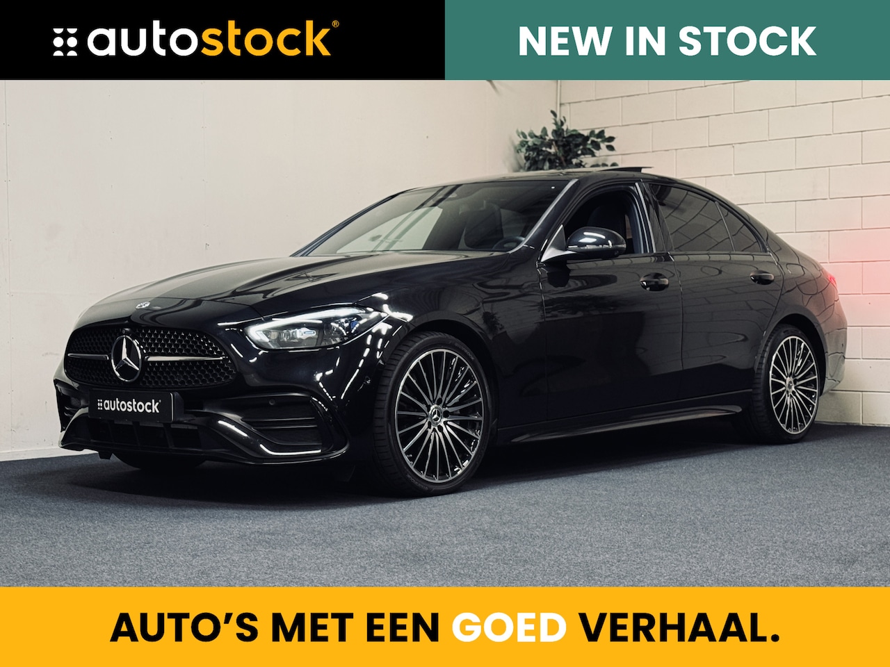 Mercedes-Benz C-klasse - 300e AMG Line Premium Plus | Panorama | Memory | DigitalLight - AutoWereld.nl