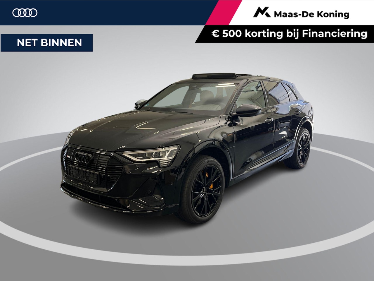 Audi e-tron - 55 408pk Quattro S Edition 95 kWh · Panoramadak · Camera · Luchtvering · Apple/Android Car - AutoWereld.nl