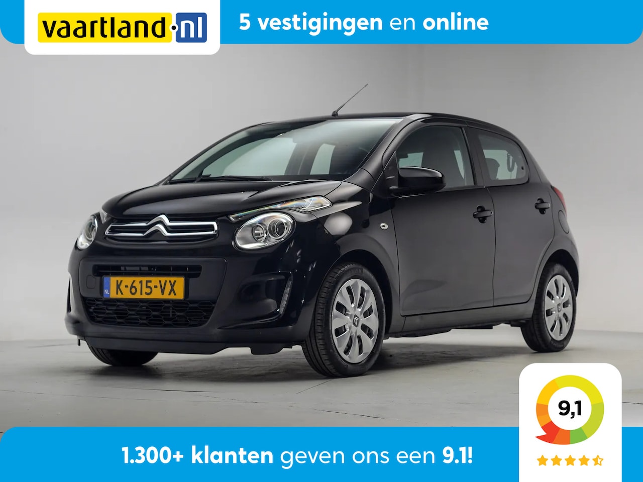Citroën C1 - C1 1.0 VTI FEEL [Airco Bluetooth LED] - AutoWereld.nl