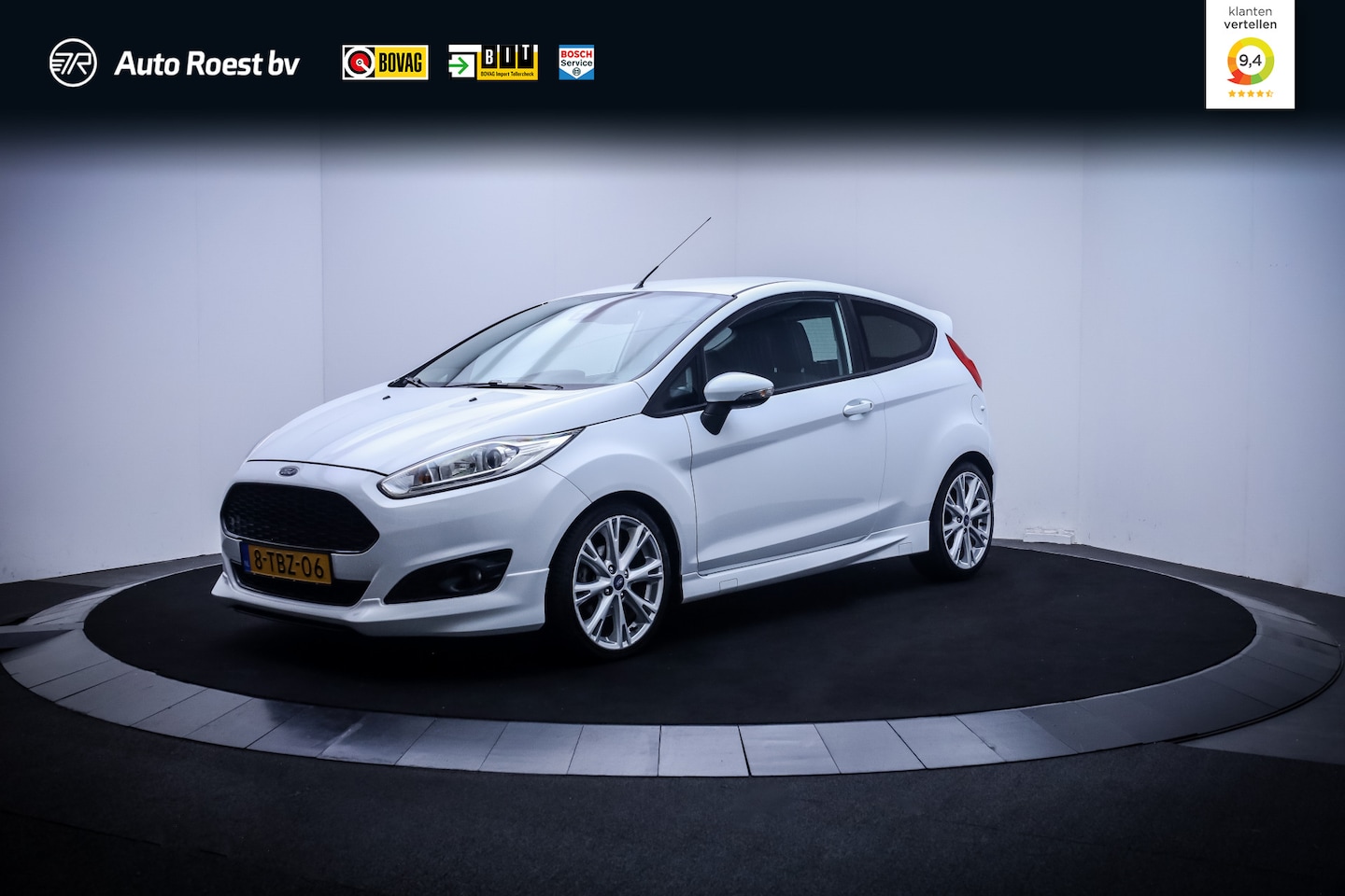 Ford Fiesta - 1.0 EcoBoost Sport NAVI | CLIMA | BLUETOOTH | VOORRUITVERW | PDC | LMV - AutoWereld.nl