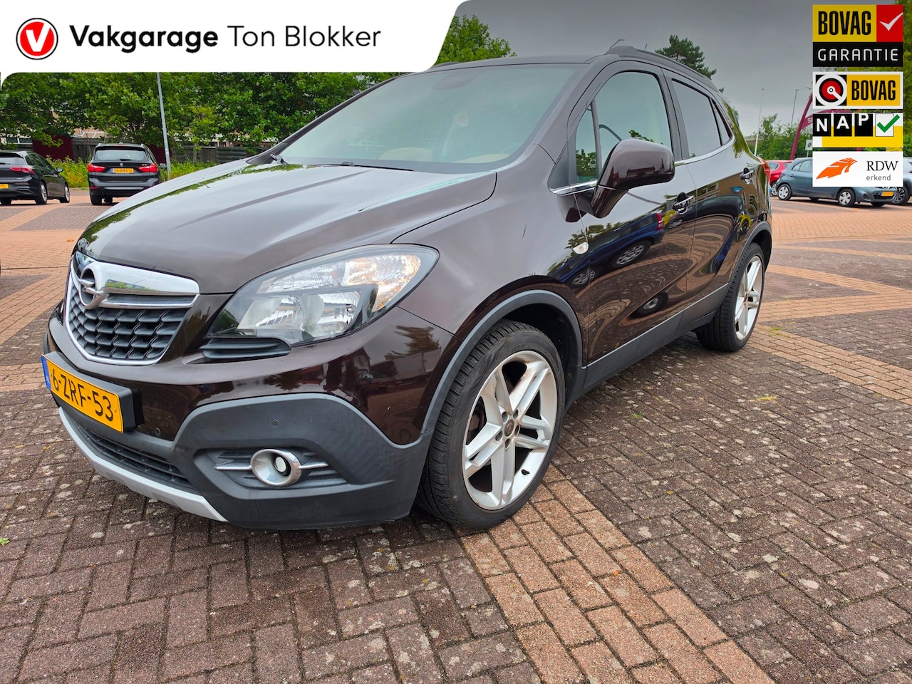 Opel Mokka - 1.4 T Cosmo|STOEL/STUUR VERWARMING|LEDER|AIRCO|CRUISE| - AutoWereld.nl