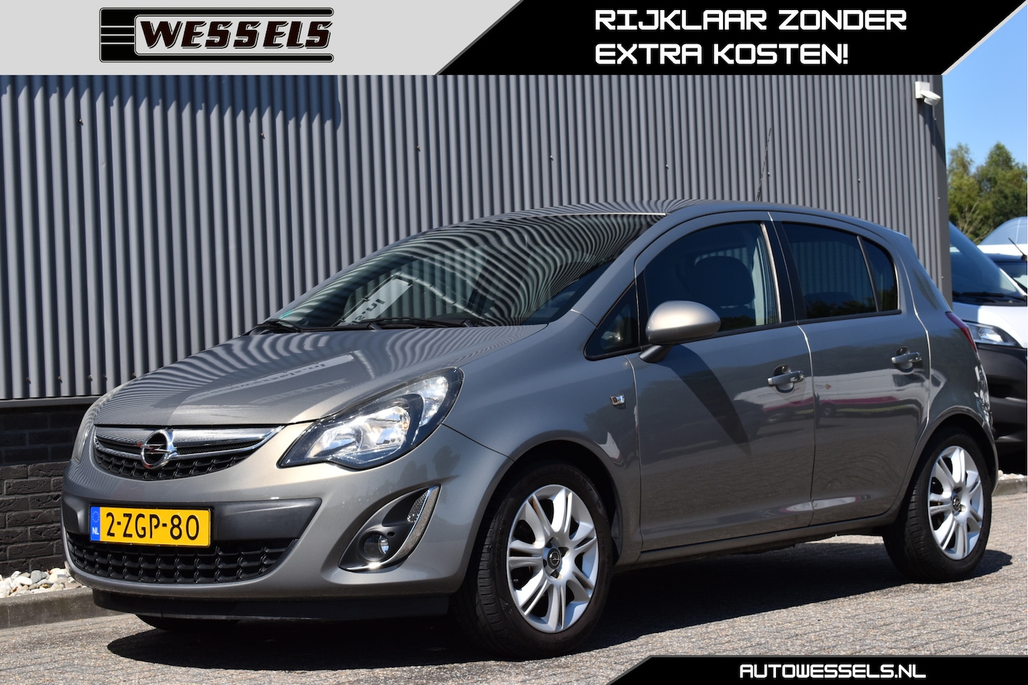 Opel Corsa - 1.2-16V BlitZ Stoel/stuurverwarming, Cruise control, NL-auto, PDC - AutoWereld.nl