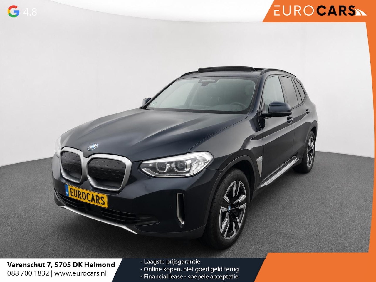 BMW iX3 - High Executive Edition 80 kWh SOH 98,6% Panoramadak Trekhaak Navigatie Apple CarPlay Andro - AutoWereld.nl