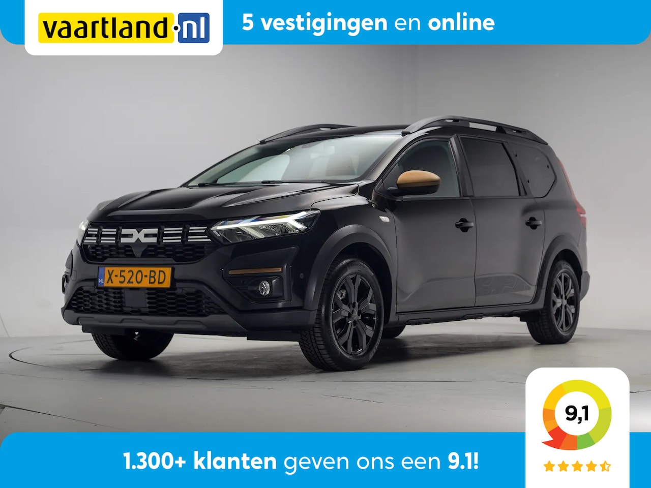 Dacia Jogger - 1.6 Hybrid 140 Extreme 7p. Aut.[Clima /ECC Apple /Android PDC Camera ] - AutoWereld.nl