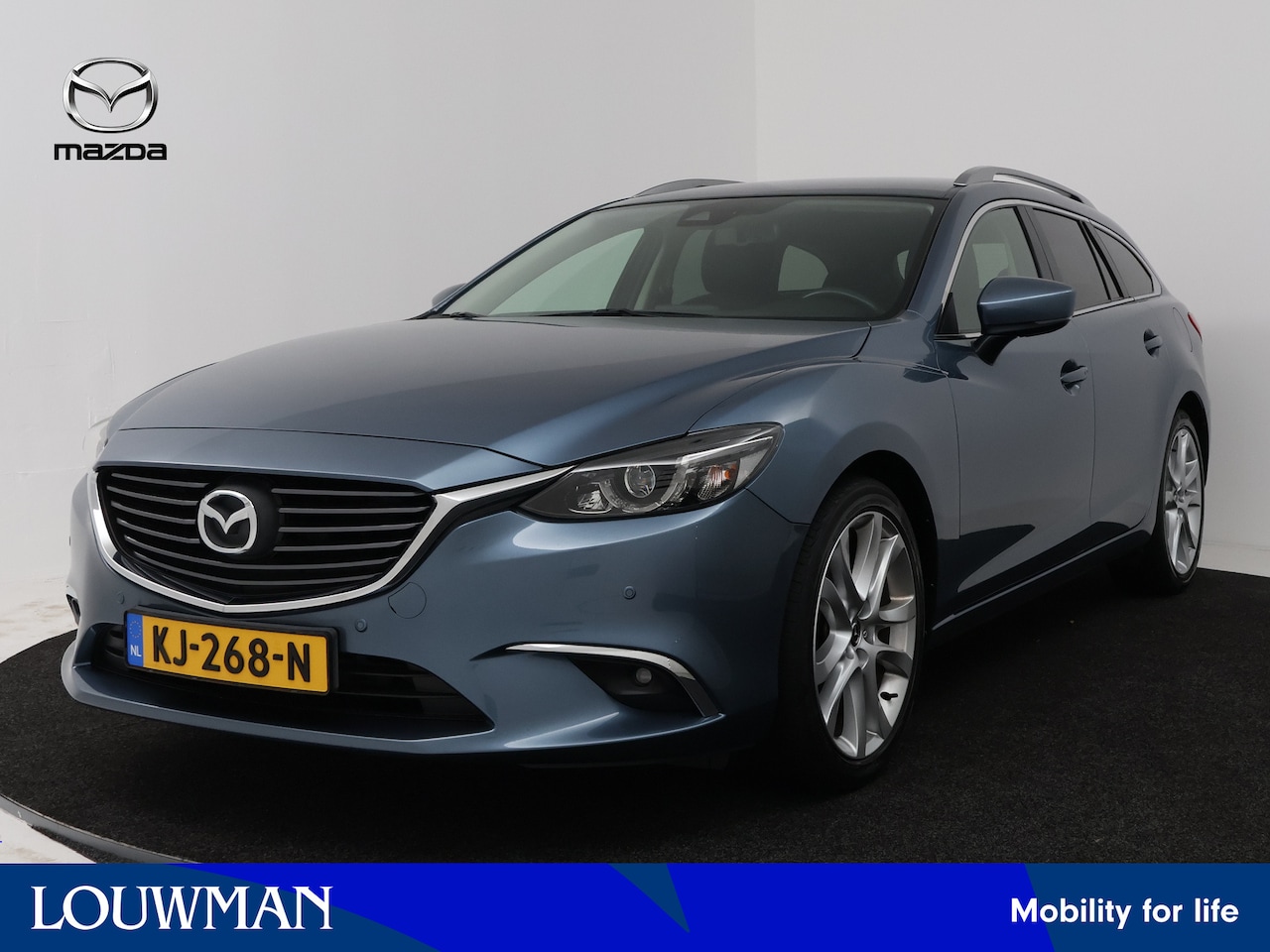 Mazda 6 Sportbreak - 2.0 SkyActiv-G 165 Skylease GT Limited | Stuur-/Stoelverwarming | Navigatie | Camera | - AutoWereld.nl