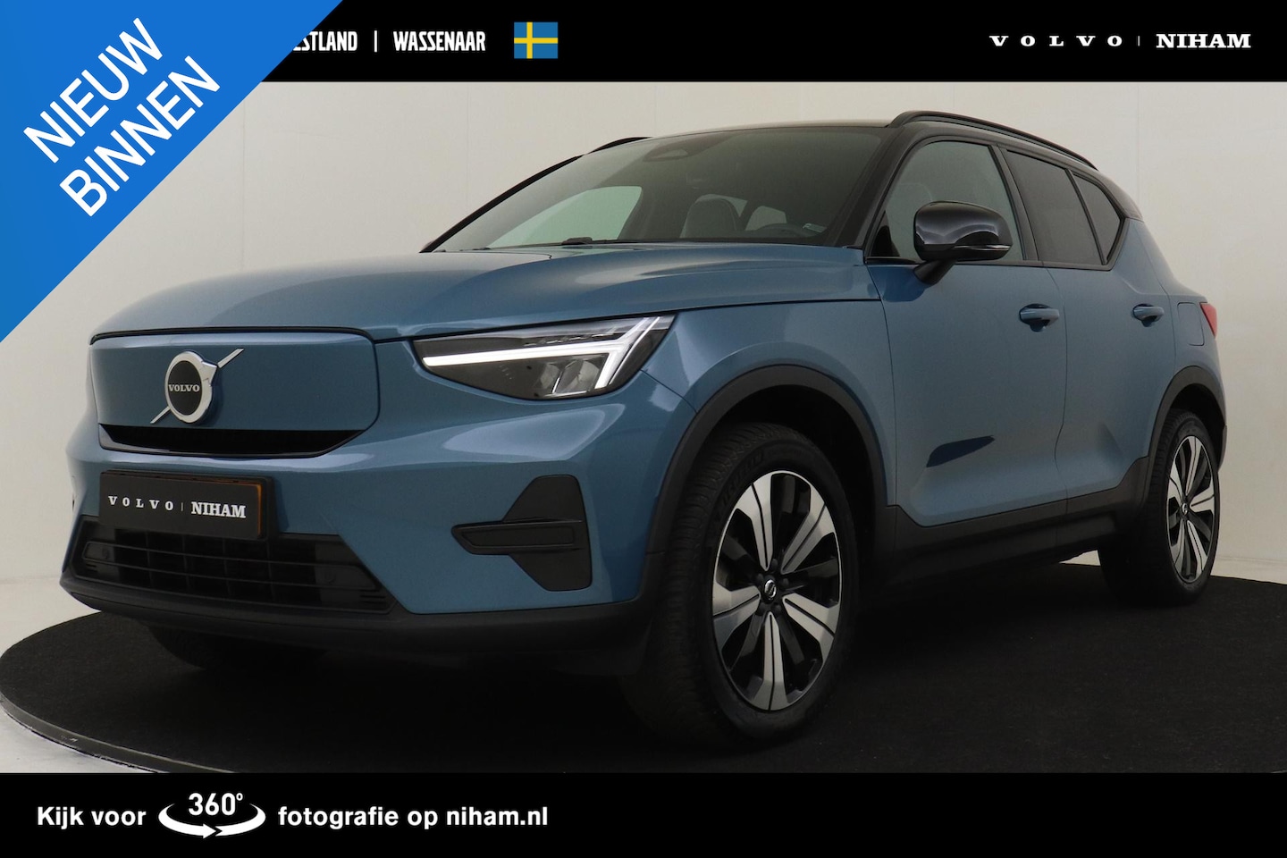 Volvo XC40 - RECHARGE PLUS 70 kWh -CAMERA|WARMTEPOMP|ADAP.CRUISE|WOOL.BLEND|PRIVACY.GLAS|BLIS|KEY-LESS| - AutoWereld.nl