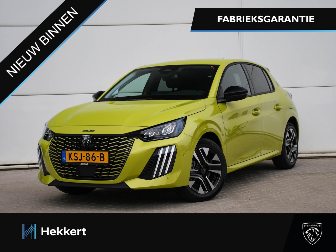 Peugeot 208 - Allure 1.2 Hybrid 110pk Automaat 360° CAM. | DODE HOEK | 16''LM | NAVI | CRUISE.C | APPLE- - AutoWereld.nl
