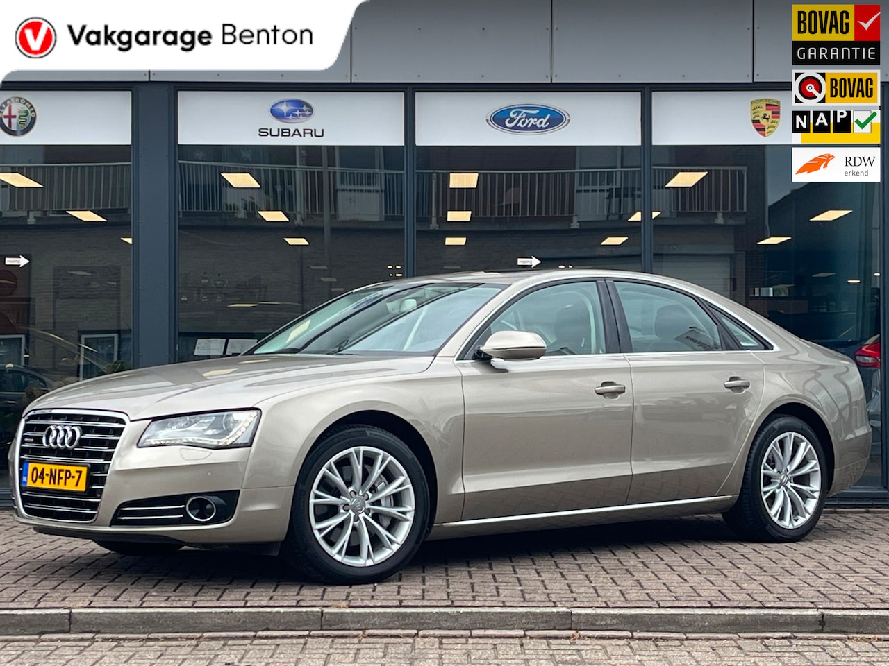 Audi A8 - 3.0 TFSI 290pk Quattro Pro Line+ | Youngtimer | Schuifdak | Nachtzicht assistent | Adaptiv - AutoWereld.nl