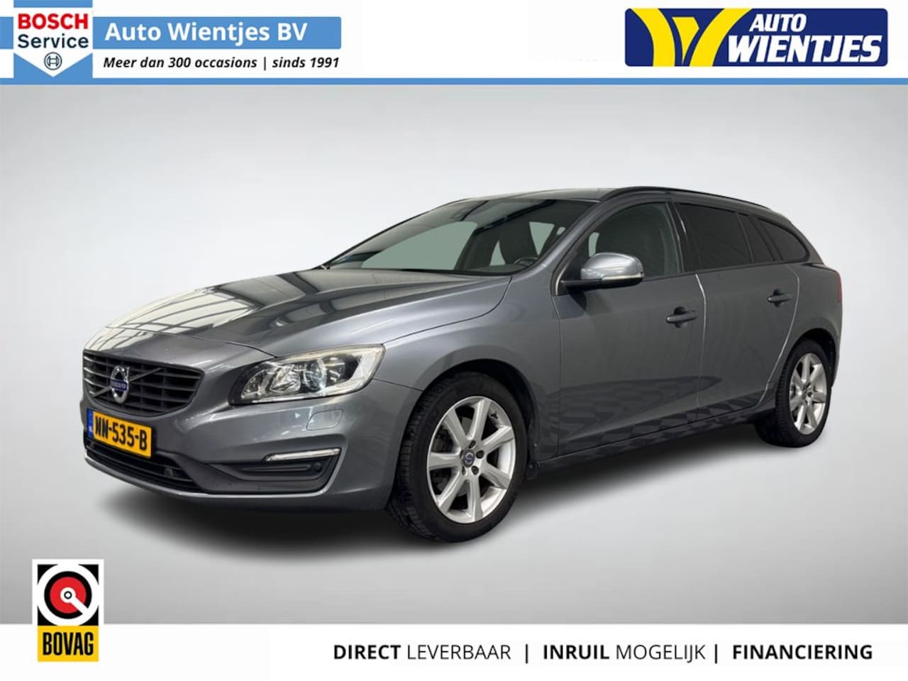 Volvo V60 - 2.0 D3 110kw | Summum | Airco-Ecc | Cruise | Navi - AutoWereld.nl
