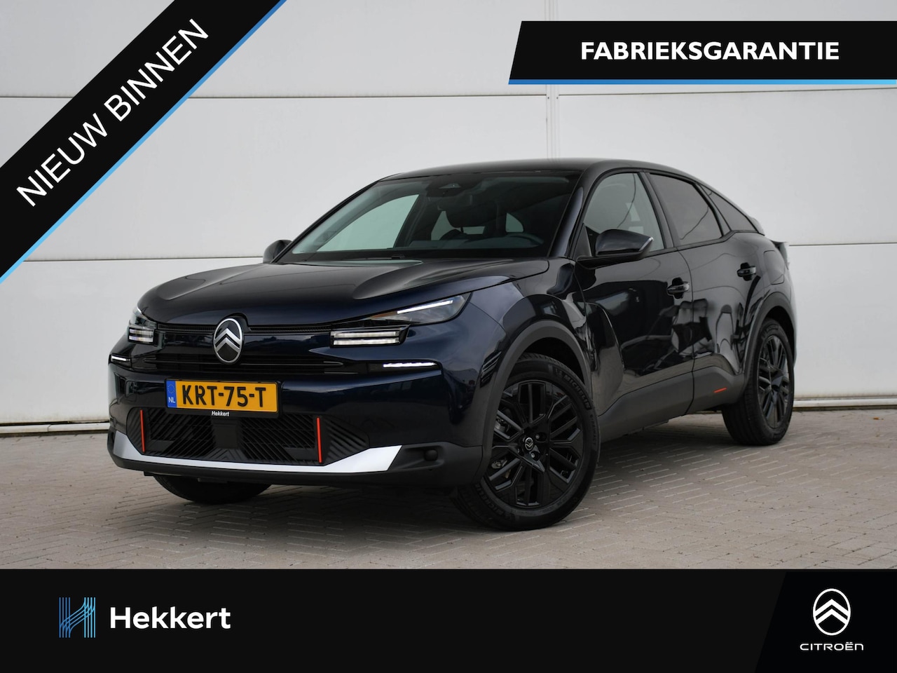 Citroën Ë-C4 - Plus Extended range 54kWh 156pk Automaat 18''LM | CRUISE.C | STANDAKCHEL | STOELVERW. | NA - AutoWereld.nl