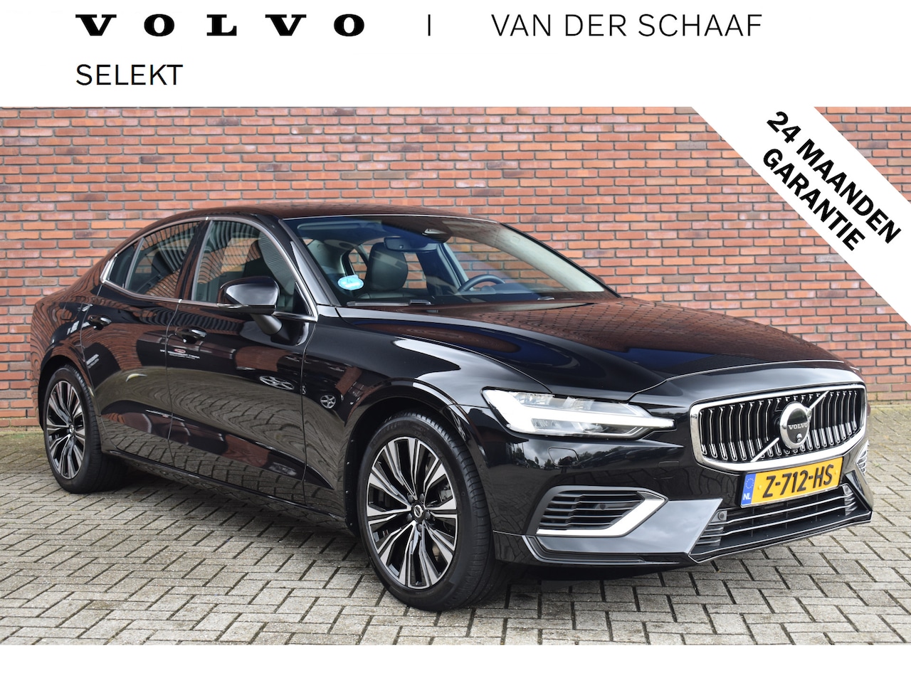 Volvo S60 - T6 Recharge 350PK AWD Ultimate Bright | Bowers en Wilkins | Trekhaak | Rondomzicht camera - AutoWereld.nl