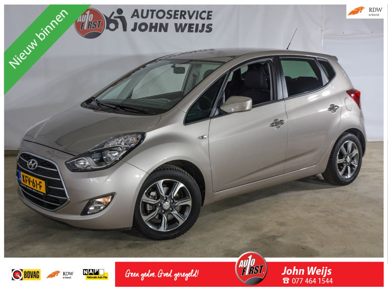 Hyundai ix20 - 1.4i airco, PDC achter, stuurwielverwarming - AutoWereld.nl