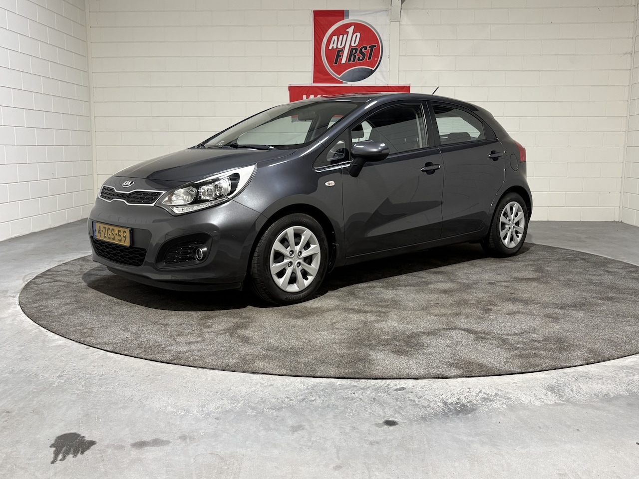 Kia Rio - 1.2 CVVT BusinessLine 1.2 CVVT BusinessLine, Airco, Cruise control, 1e eig, 100% Onderhouden, Afn. trekhaak, Iso - AutoWereld.nl