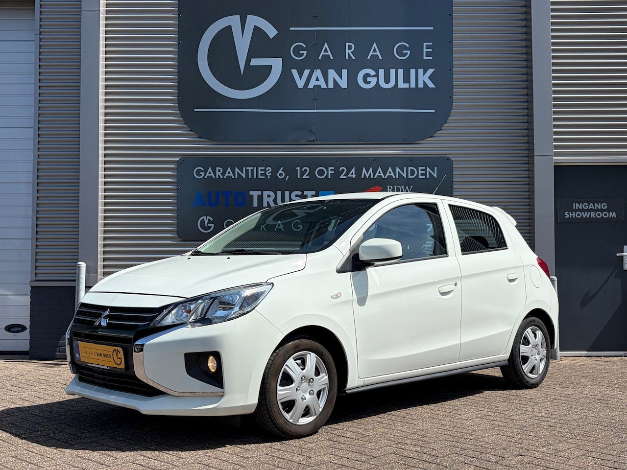 Mitsubishi Space Star - 1.2 Cool+ 71PK Airco,Isofix,Carplay,ElektrRamen+Spiegels,Bluetooth,DAB-Radio,Multi-Stuur,U - AutoWereld.nl